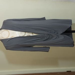 NY&Co drape neck, cross front cardigan